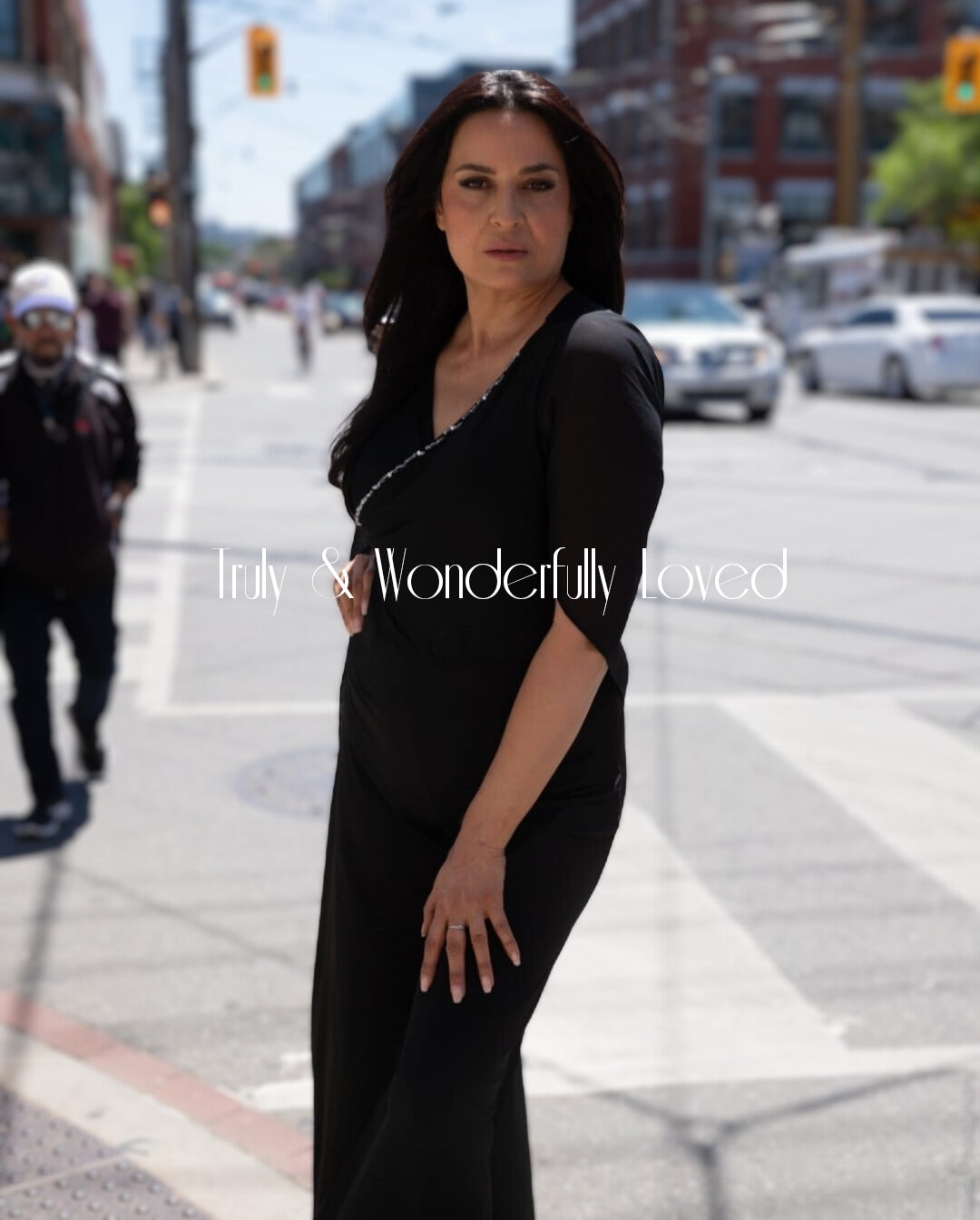 Graceful Elegance Cape sleeve Jumpsuit